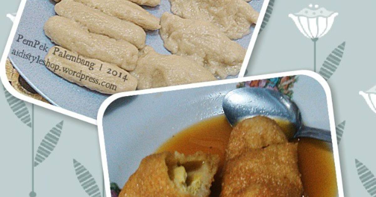  Resep  Pempek Dos Ny  Liem  TANPA IKAN oleh Aidi Styleshop 