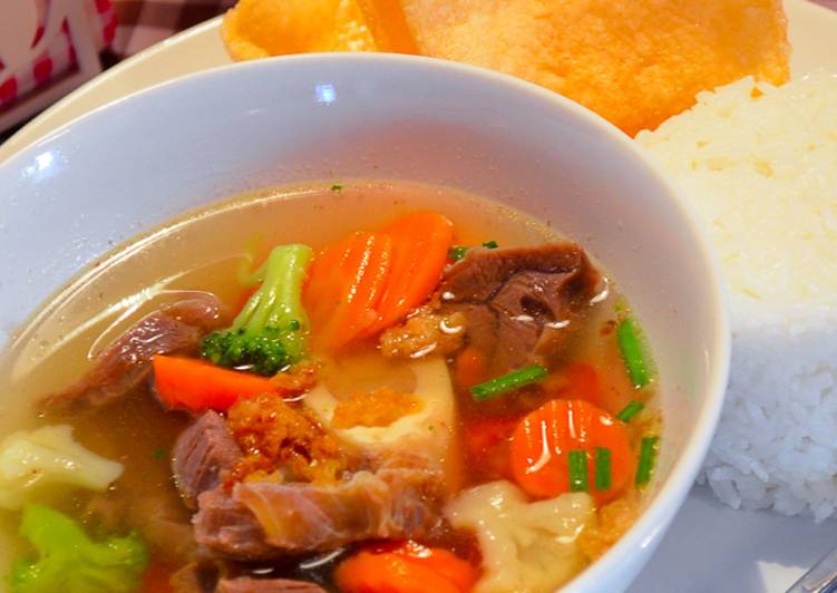 Resep Sop  Daging  Sapi  Bening  oleh Mrs Primpuna Cookpad