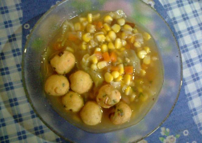  Resep Sup Jagung Bola Bola Tahu oleh Anhy Aza Cookpad