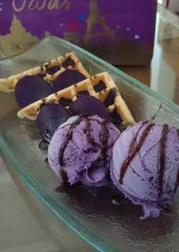 ES KRIM UBI UNGU JEPANG HOMEMADE 