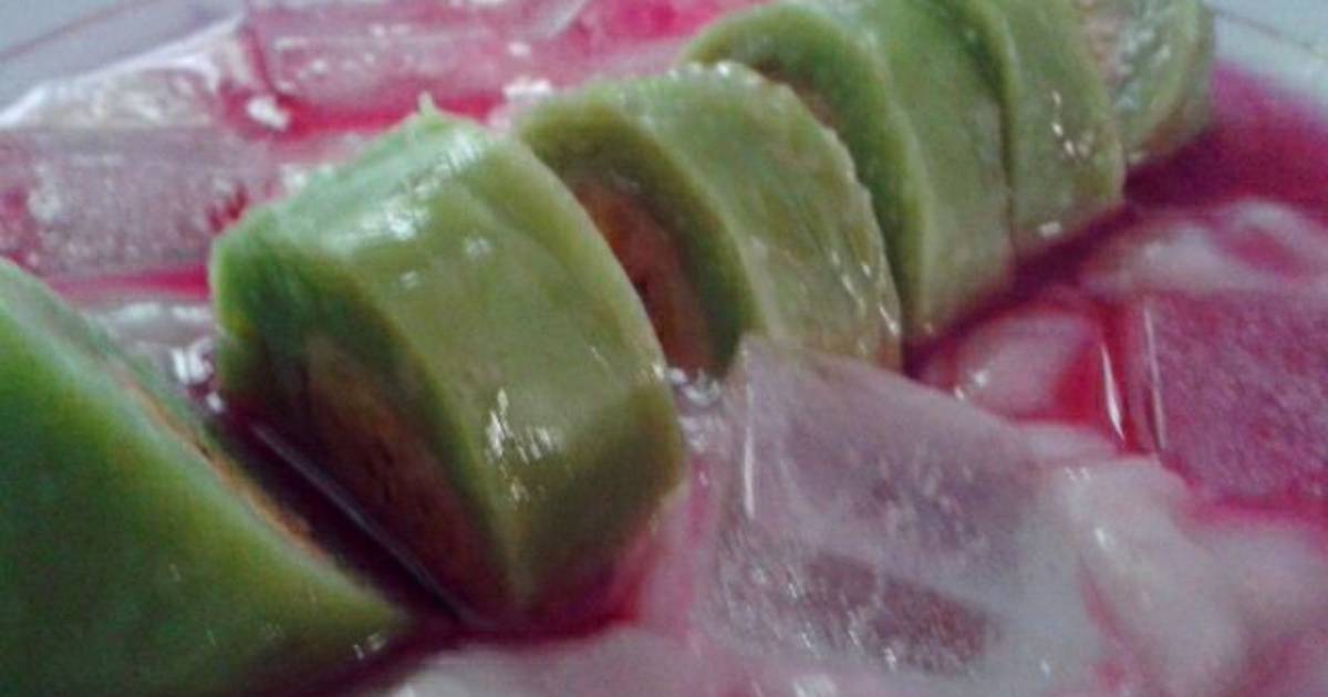 Resep Es Pisang Ijo Nan Lembut