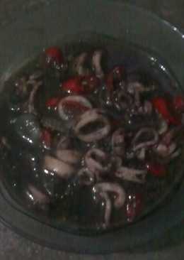 Pedas Manis Squid Hitam