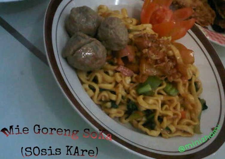 gambar untuk resep Mie Goreng SoKa (SOsis KAre)