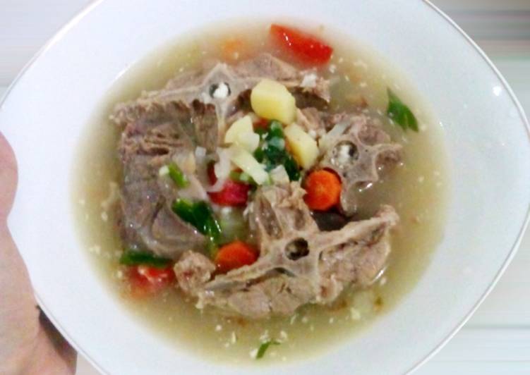 resep makanan Sop Kambing (tulang sumsum)