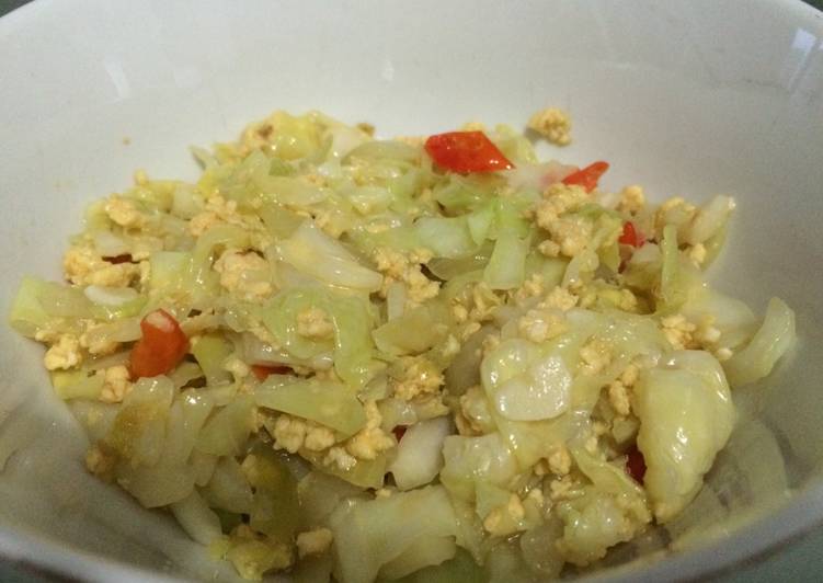 Resep Sayur Kubis Tumis Masakan Mama Mudah