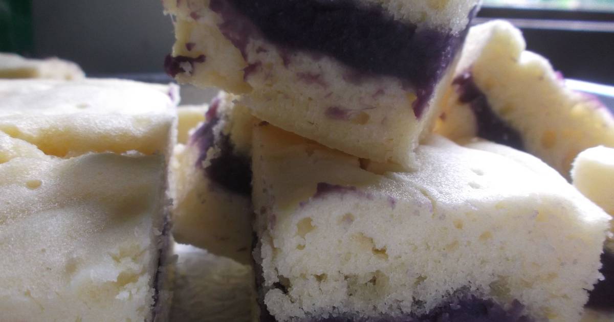 Resep Bolu Kukus Lapis Ubi Ungu Resep Bolu Kukus Lapis Ubi Ungu