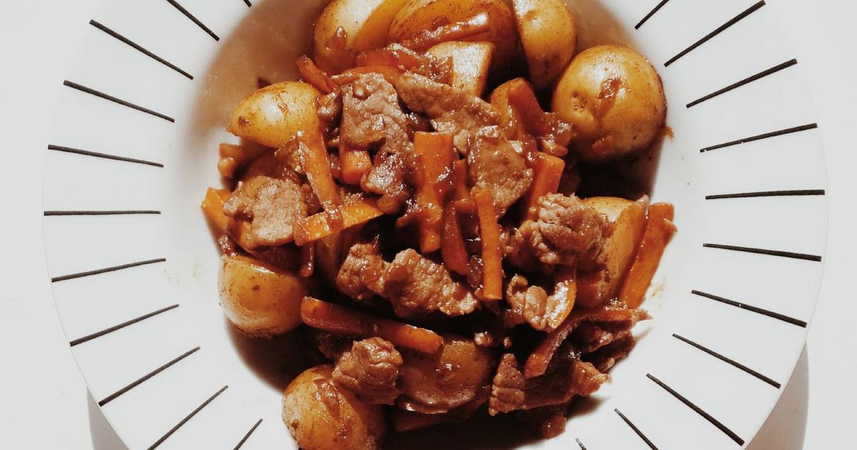 Resep Potatoes Beef Teriyaki oleh Linda Sutanto - Cookpad