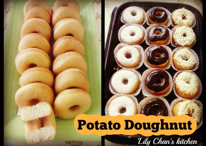  Resep  DONAT KENTANG ala  BU FATMAH  BAHALWAN  NCC oleh Lily 