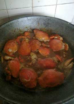 Kepiting saus tiram pedas nampol