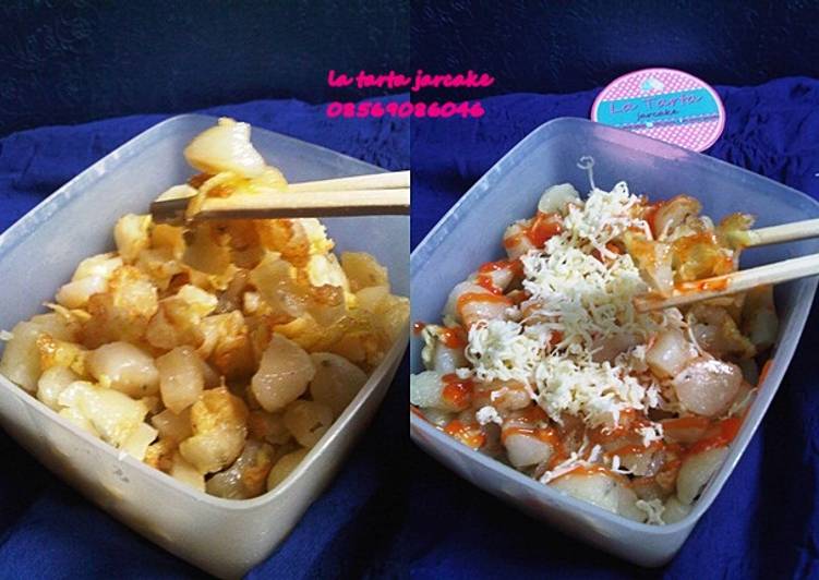 resep makanan cimol telor (cilor)