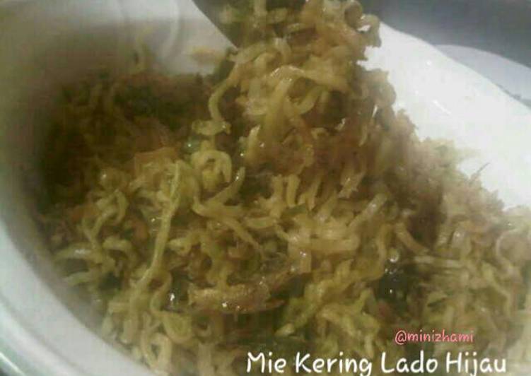  Resep Mie Kering Lado Hijau oleh meilin primaniza Cookpad