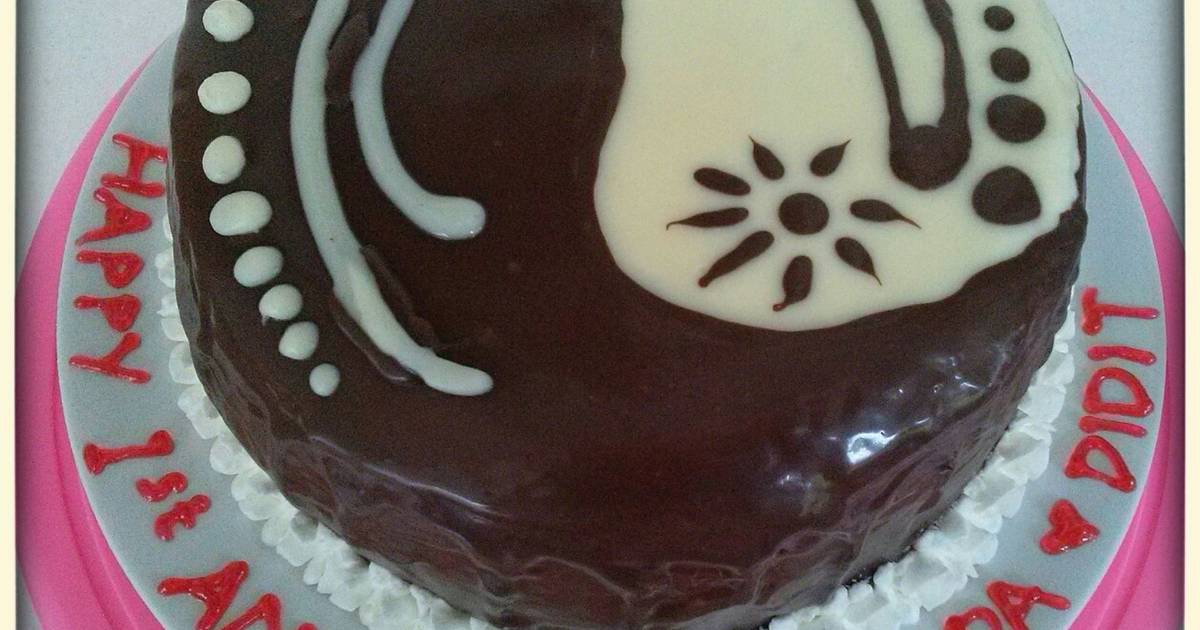 Resep Chocolate Coffee Ice Cream Cake