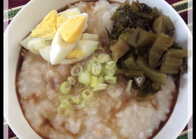 cara membuat Bubur Ayam Chinese