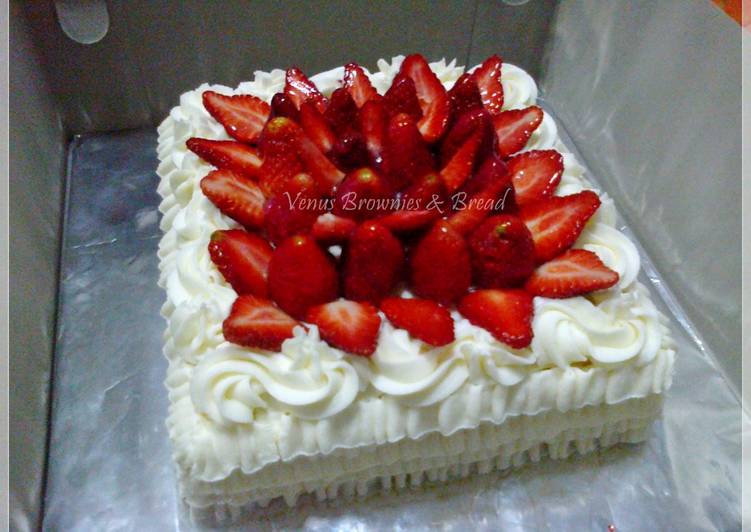 resep lengkap untuk Strawberry Japanese Cheesecake