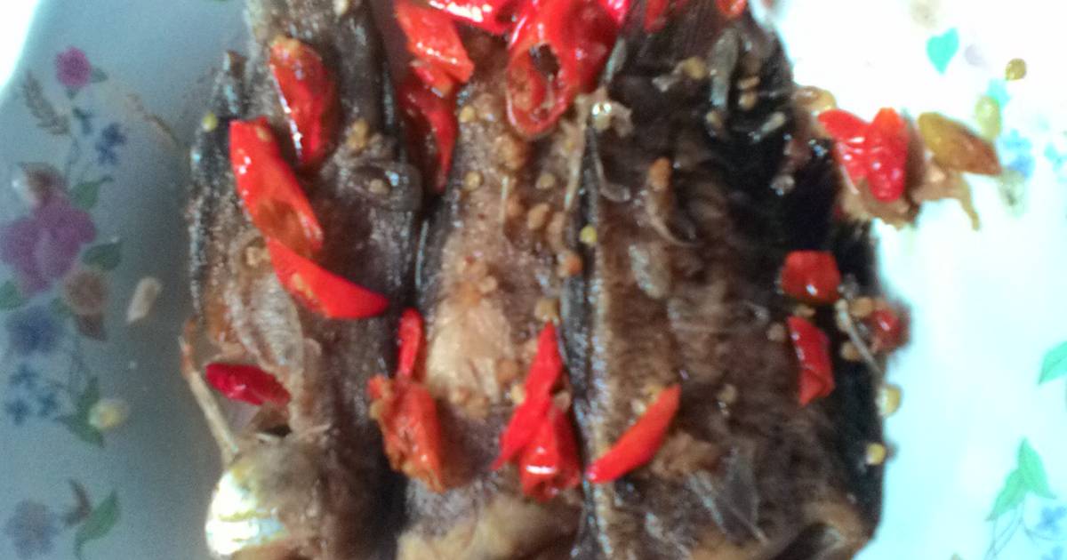 Resep ikan  asin  sepat  rawit setan oleh damayanti putriy 