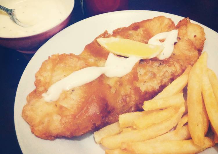 gambar untuk cara membuat Easy and Crunchy Fish & Chips