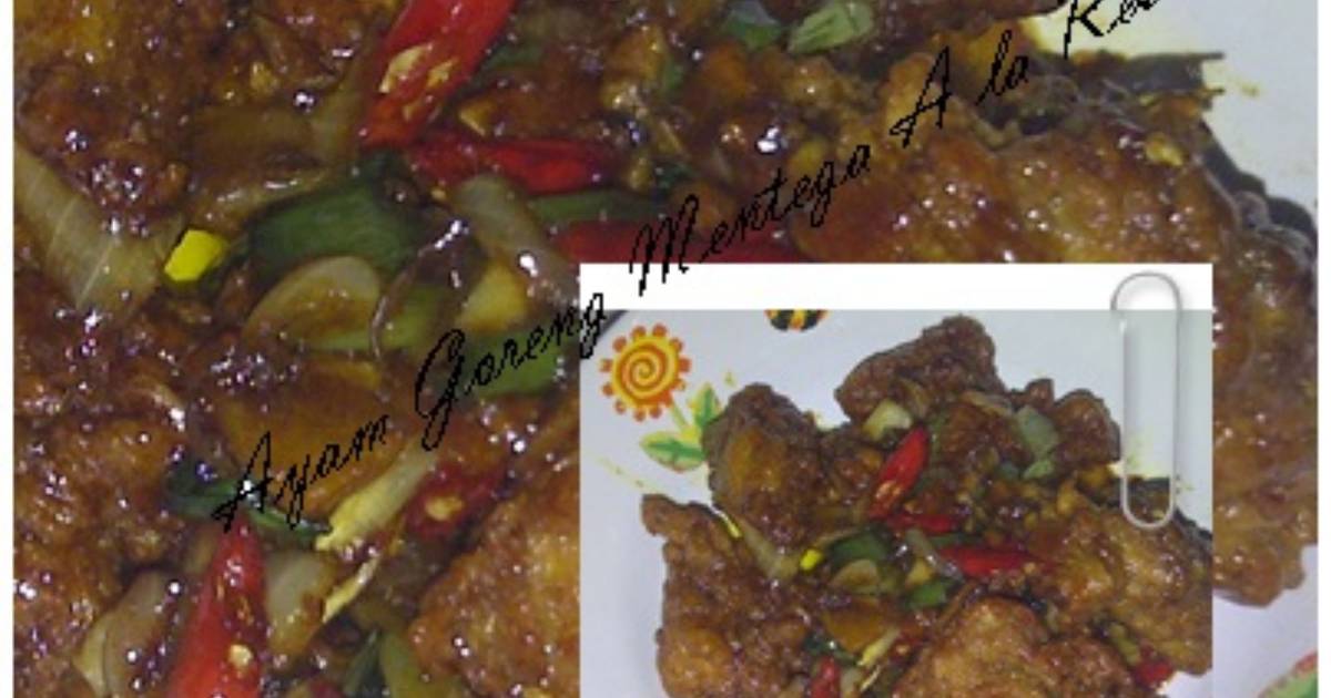  Ayam goreng mentega ala restoran  394 resep Cookpad