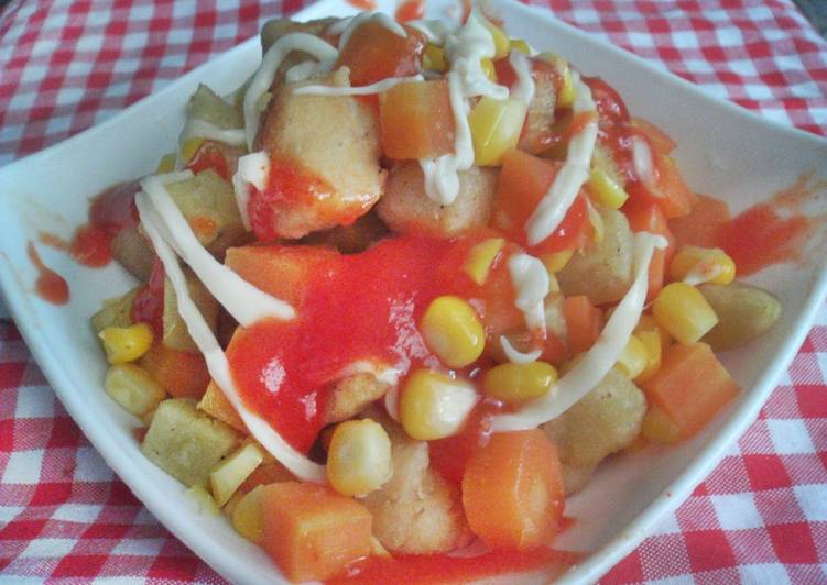 resep Salad Tahu Crispy Alakadarnya