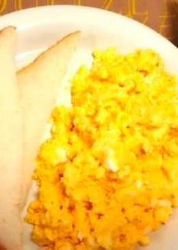 Scramble Egg ala Restoran namun praktis