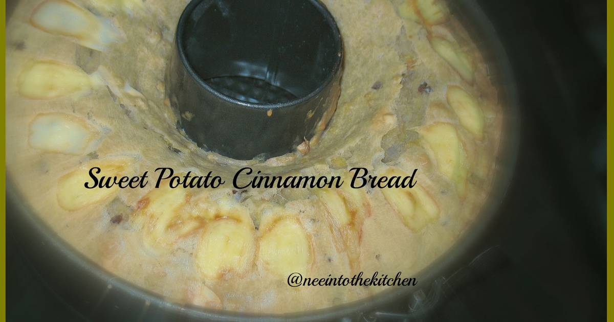 Resep Sweet Potato Cinnamon Bread - Roti Dari Ubi