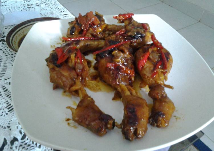 Resep Ayam Bakar saos Teriyaki Barbaque Dari Ricka Erlyani