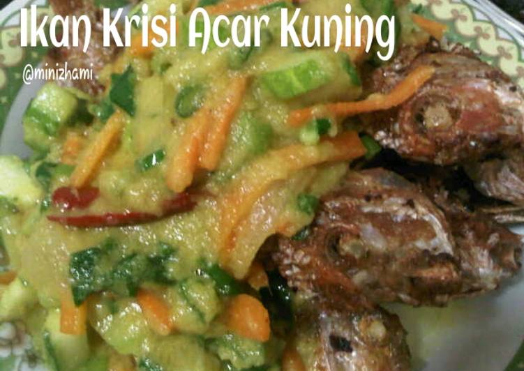  Resep Ikan Krisi Bumbu Acar Kuning oleh meilin primaniza 