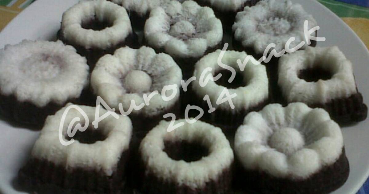 Resep Putu Ayu Ketan Hitam ala Aurora Snack