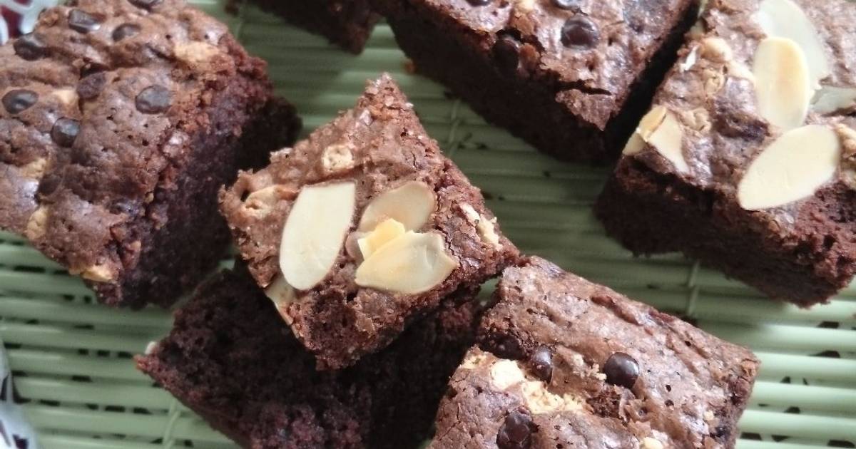 Resep BROWNIES TEPUNG MOCAF