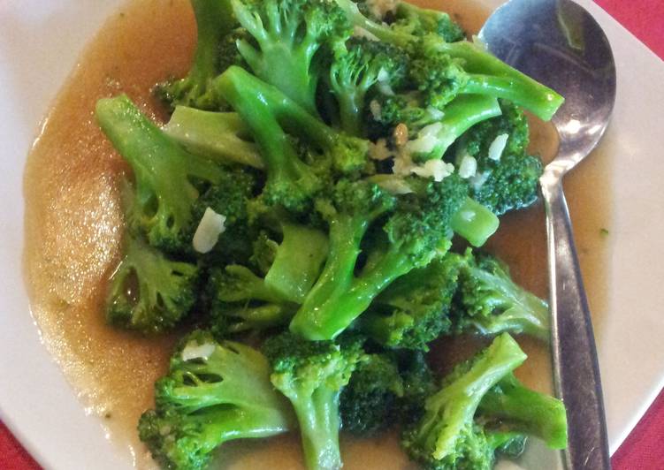 Brokoli Saus Tiram Brokoli Saus Tiram