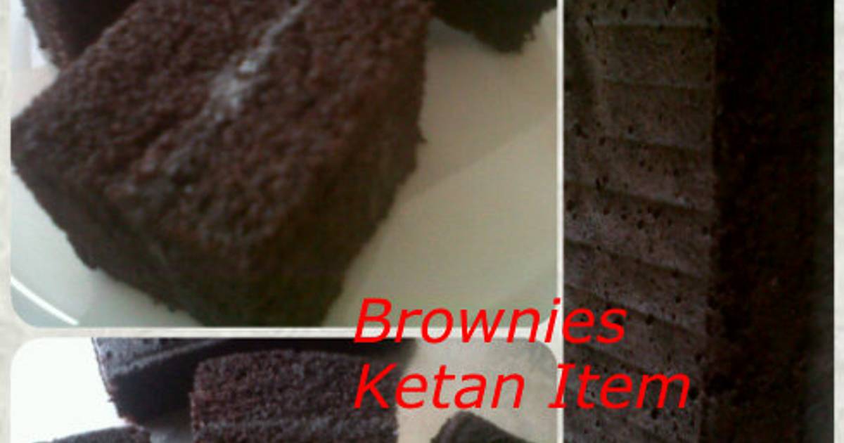 Resep BRONKETEM (Brownies Ketan Item) Resep BRONKETEM (Brownies Ketan Item)