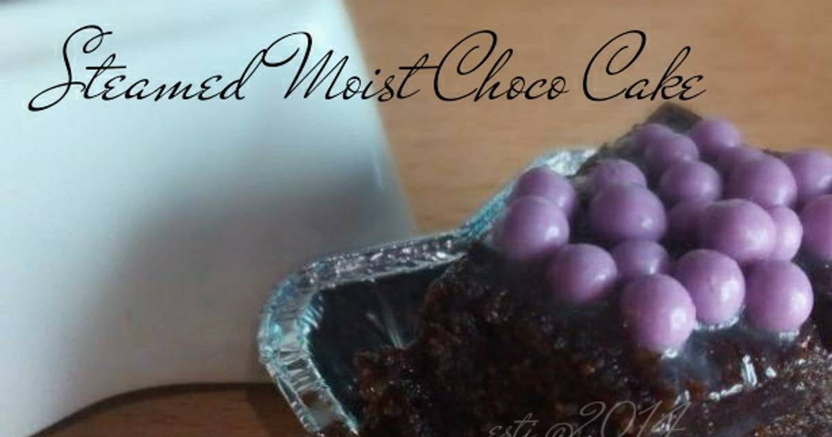 Resep Steamed Moist Chocolate Cake Resep Steamed Moist Chocolate Cake