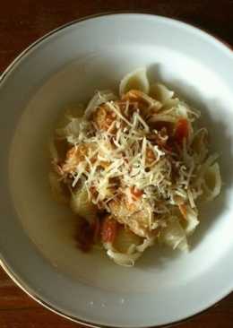 Pasta saus rica ikan patin (+1y)