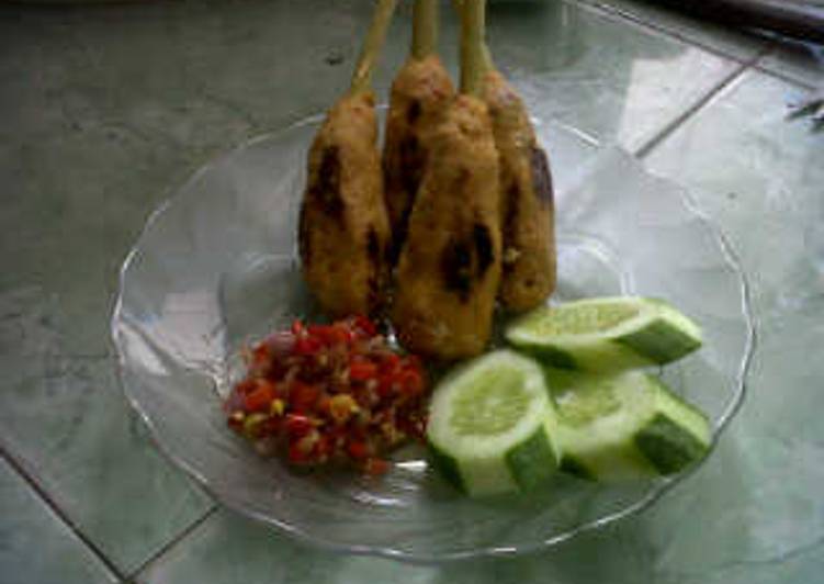 cara membuat sate lilit ikan