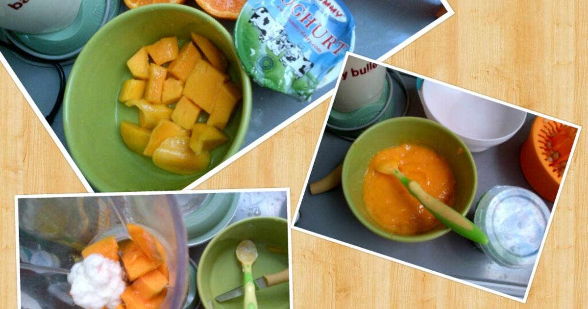 Resep Manggo Smoothies (7 Bulan)