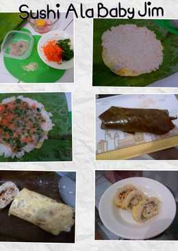 Sushi Ala Baby Jim (10 bulan)