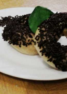 Donat Kentang Mesis Cokelat