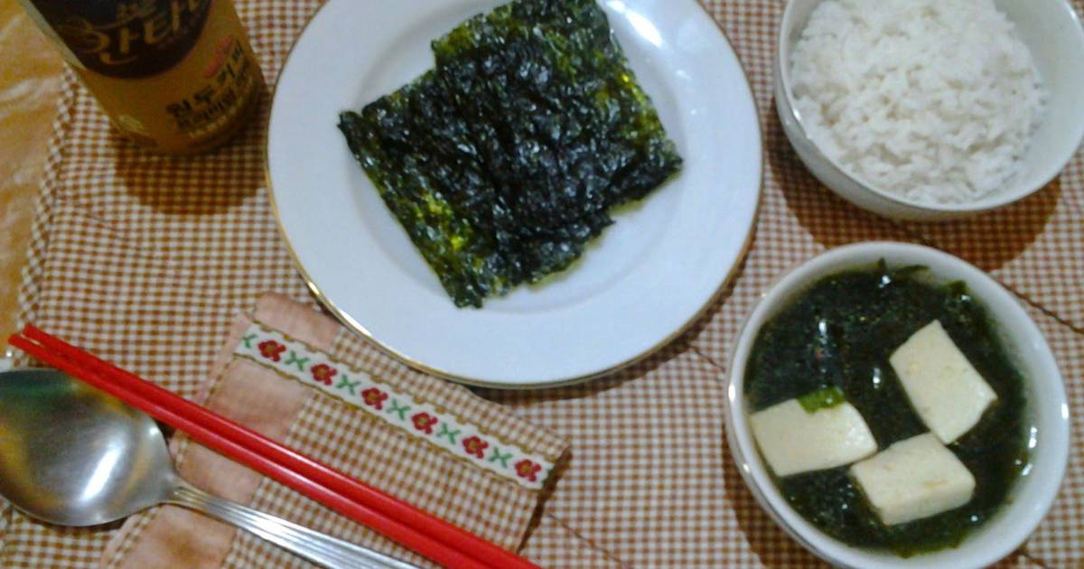 resep miyeok guk sup rumput laut ala korea oleh dian resep miyeok guk sup rumput laut ala korea oleh dian