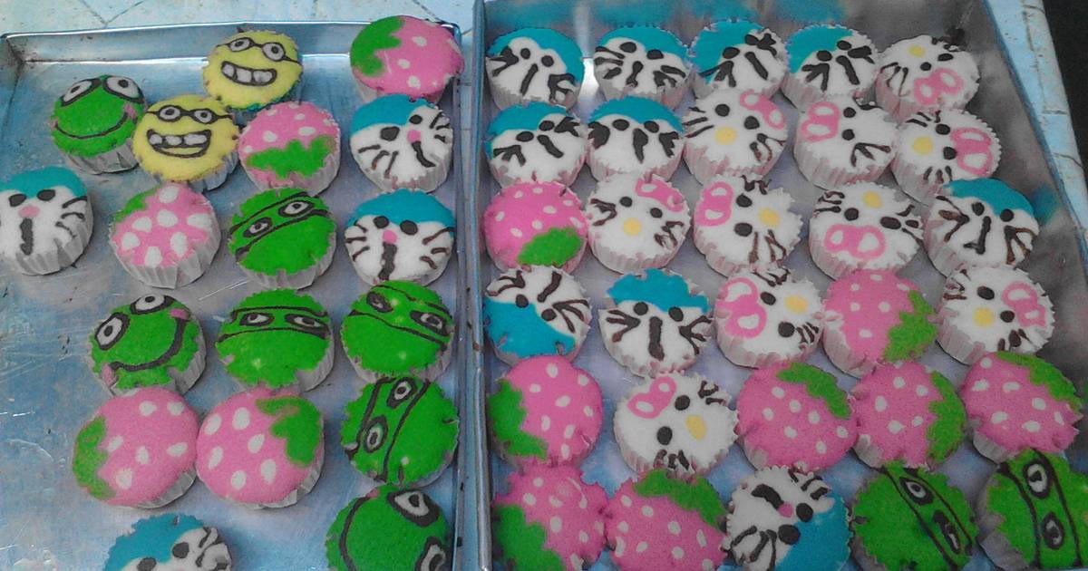 Resep bolkus karakter imut