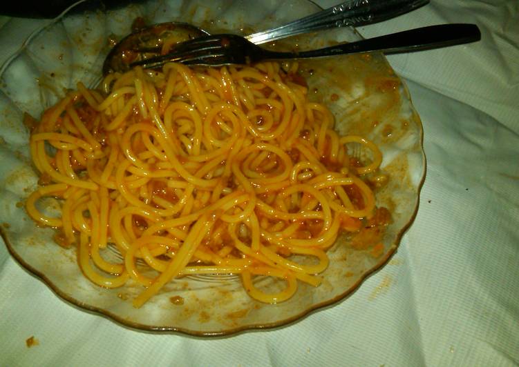 gambar untuk resep Spaghetti La Djava de Irieth (spaghetti ala jawa murah meriah)