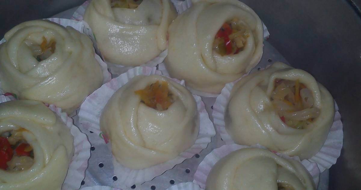 Resep Bakpao kolwor kol wortel buat  pak tani yg  lagi  