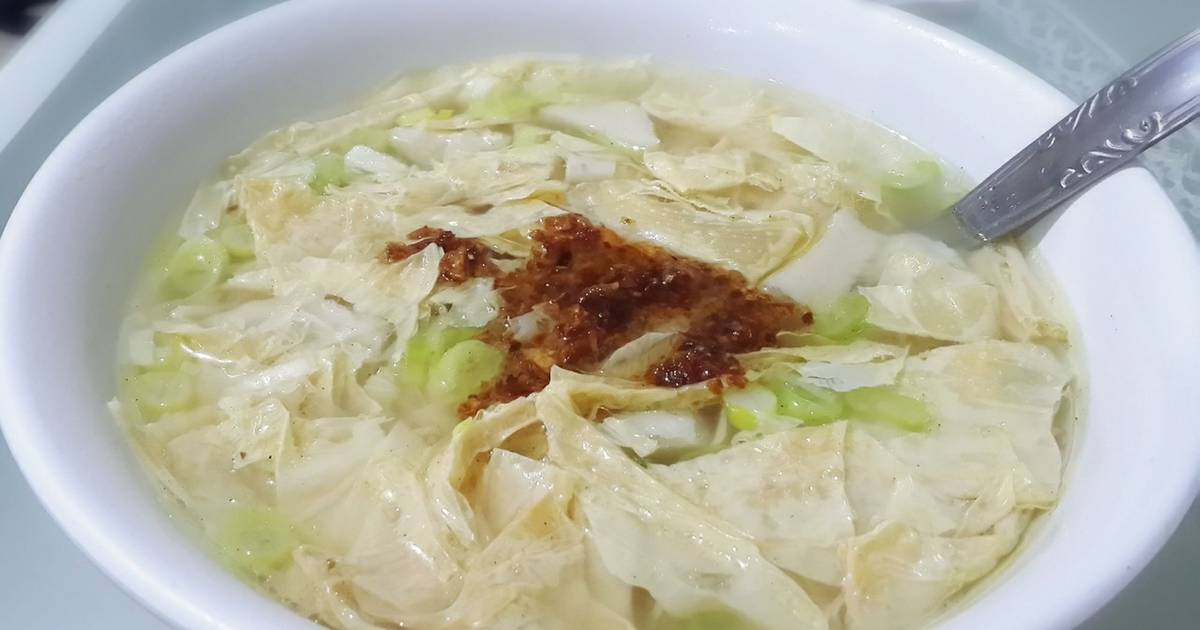 Resep Sup Kembang Tahu oleh Riska Erlinda Cookpad