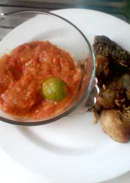 ayam goreng sambel penyet