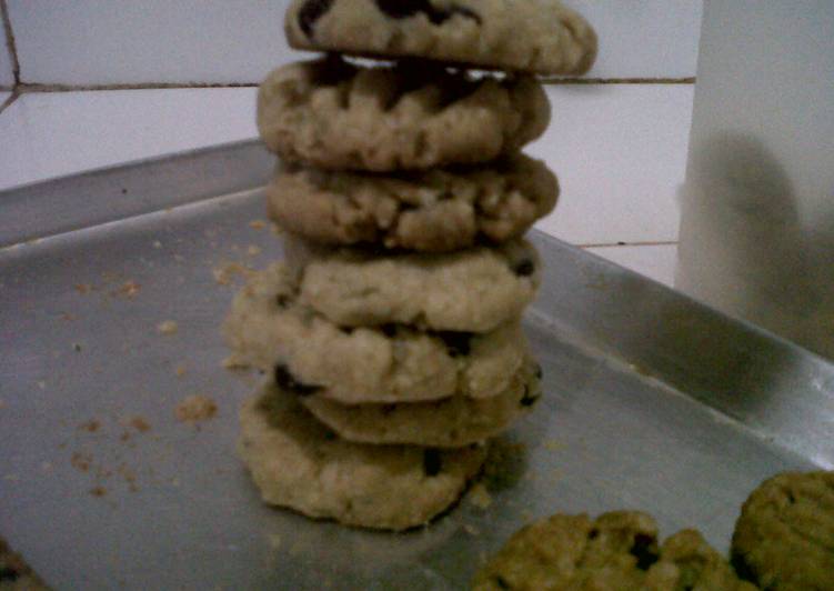 resep makanan Oatmeal Chocochip Cookies ( Diet Cookies )