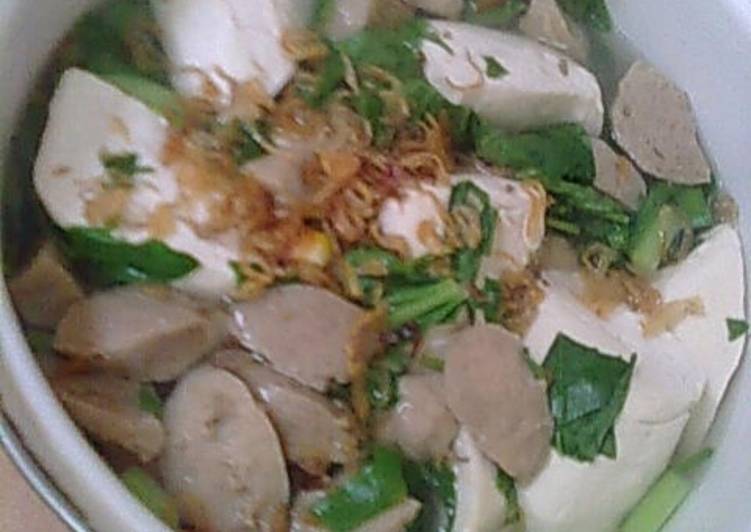 resep makanan Bakso Tahu Uenak