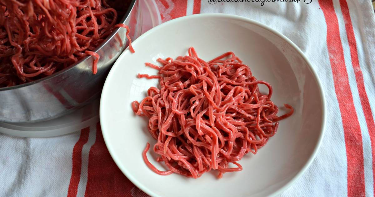 61 resep mie merah enak dan sederhana - Cookpad