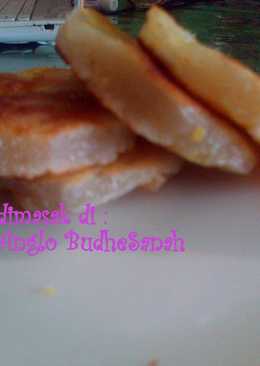 wingko babat darurat pakai teflon (foto step by step)