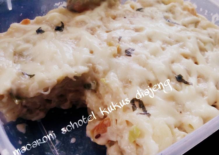 resep eggless steamed macaroni schotel diajeng