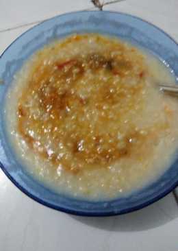 Bubur Havermut bumbu sphageti