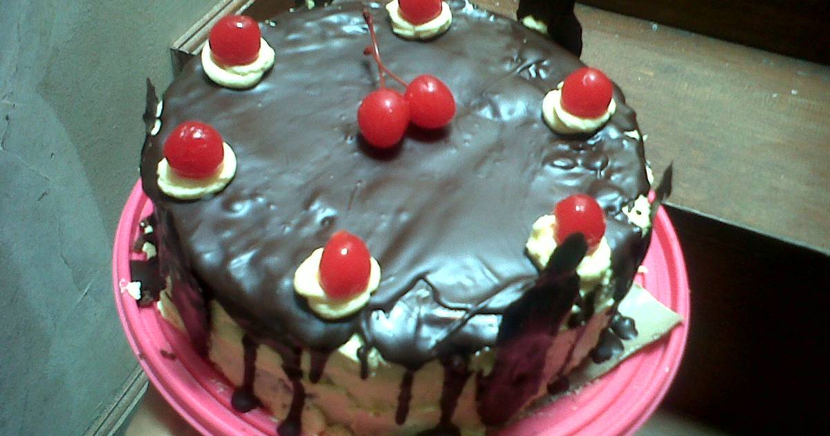 Resep Blackforest (Kue Ulang Tahun Mudah dan Simple)
