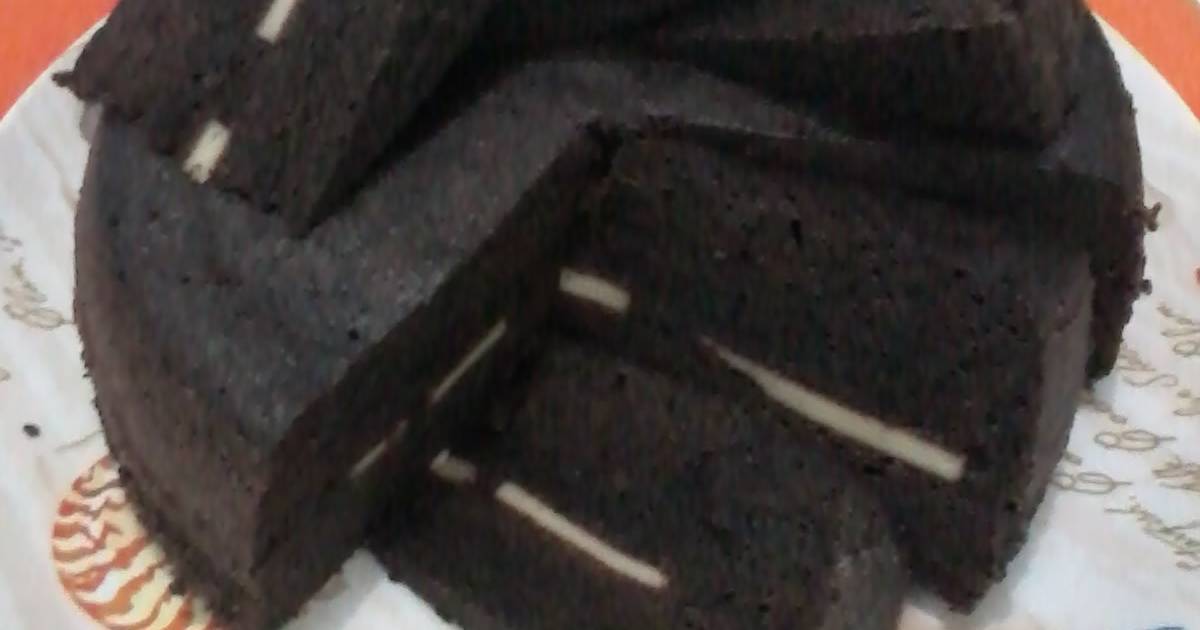 Resep Cake kukus ketan hitam lapis keju Resep Cake kukus ketan hitam lapis keju